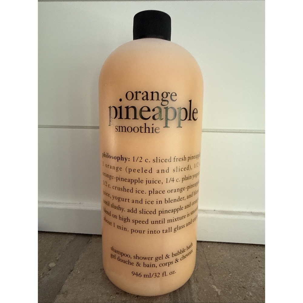 Philosophy ORANGE PINEAPPLE SMOOTHIE 32 OZ Shampoo, Shower Gel & Bubble Bath
